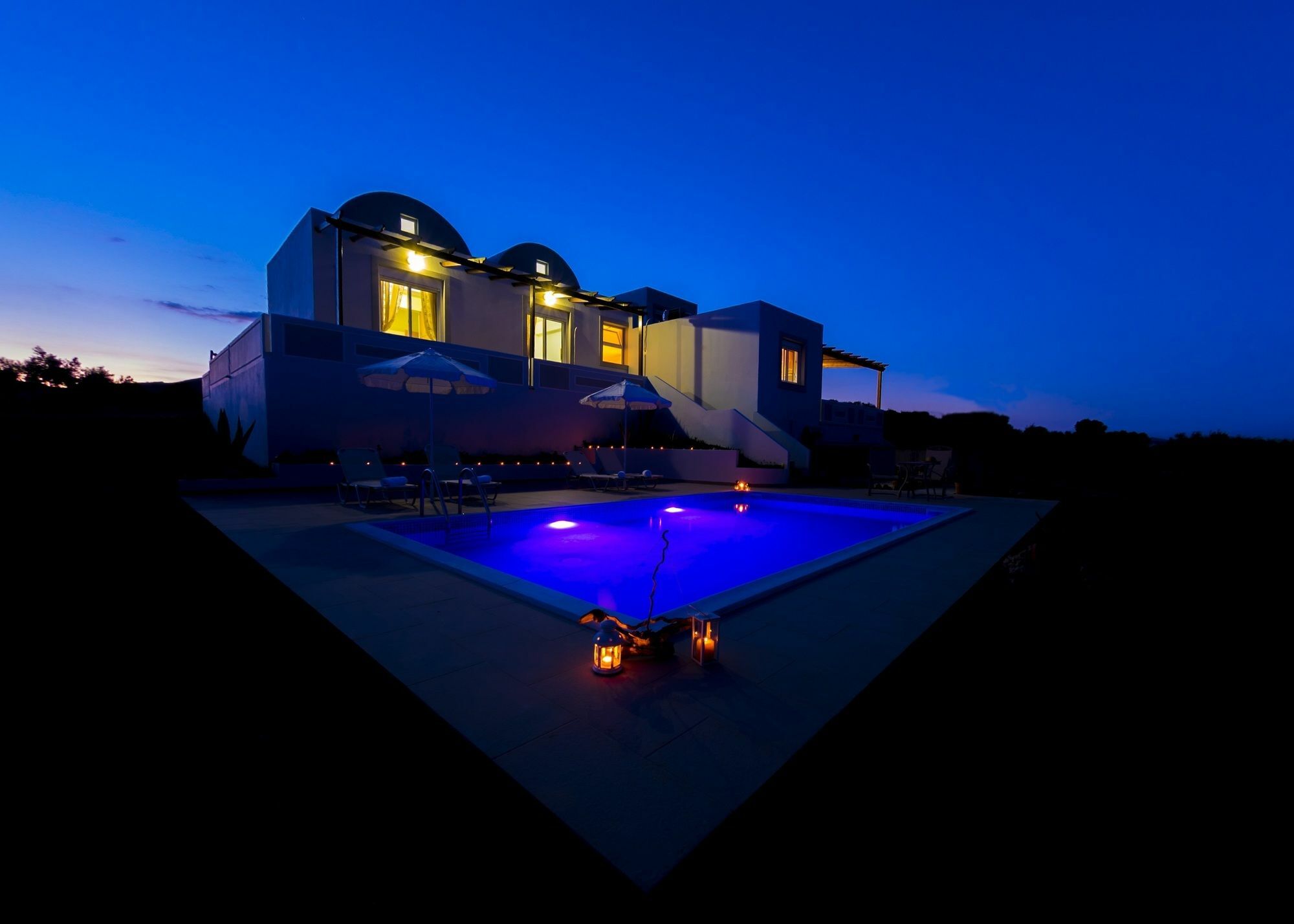 Orianna Sea View Villa Gennadi Buitenkant foto
