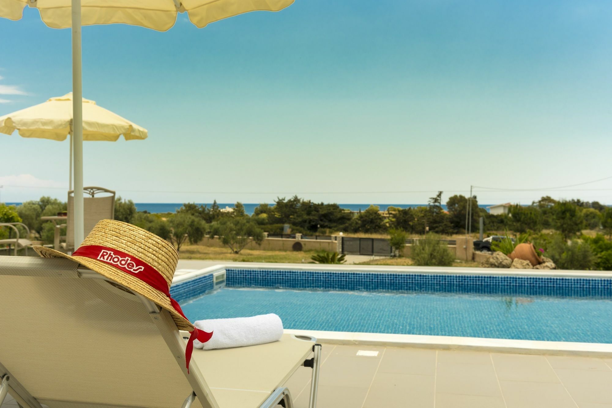Orianna Sea View Villa Gennadi Buitenkant foto