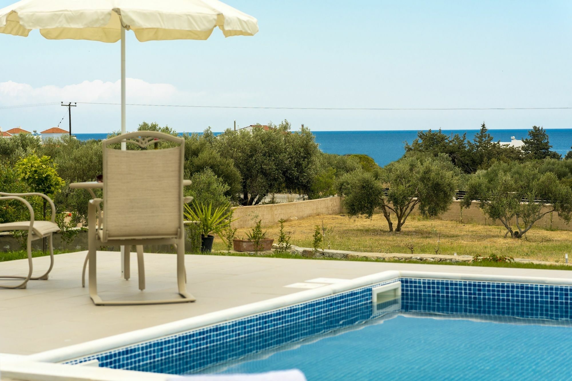 Orianna Sea View Villa Gennadi Buitenkant foto
