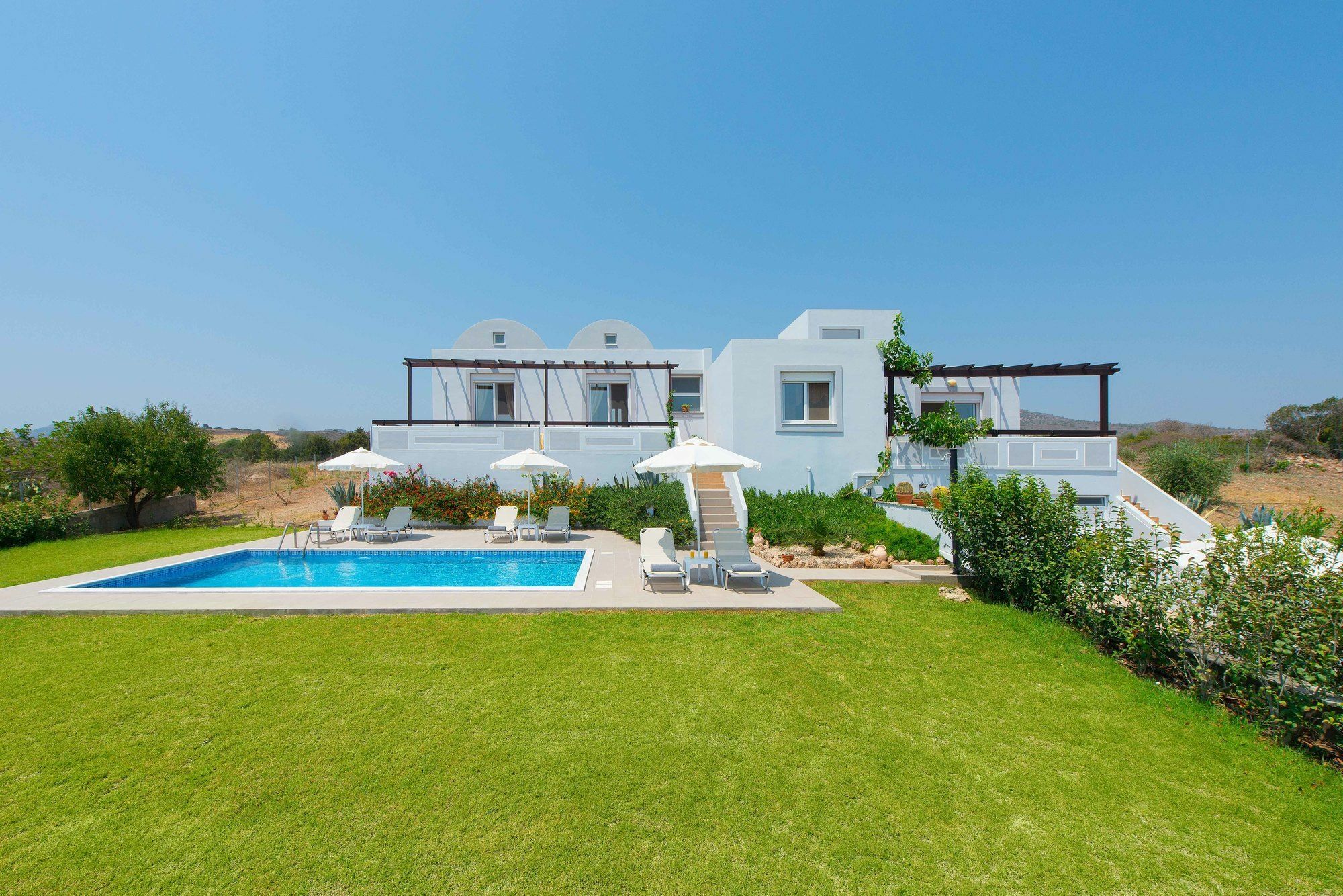 Orianna Sea View Villa Gennadi Buitenkant foto