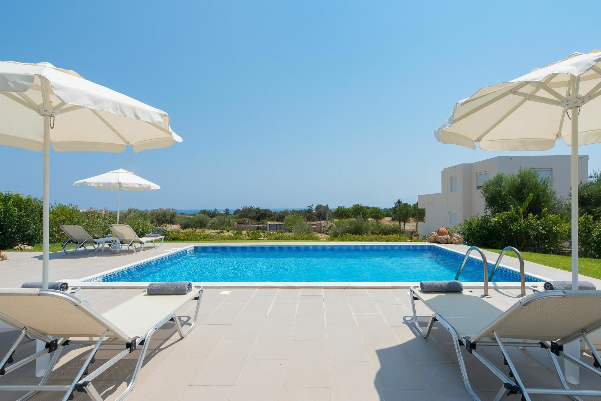 Orianna Sea View Villa Gennadi Buitenkant foto