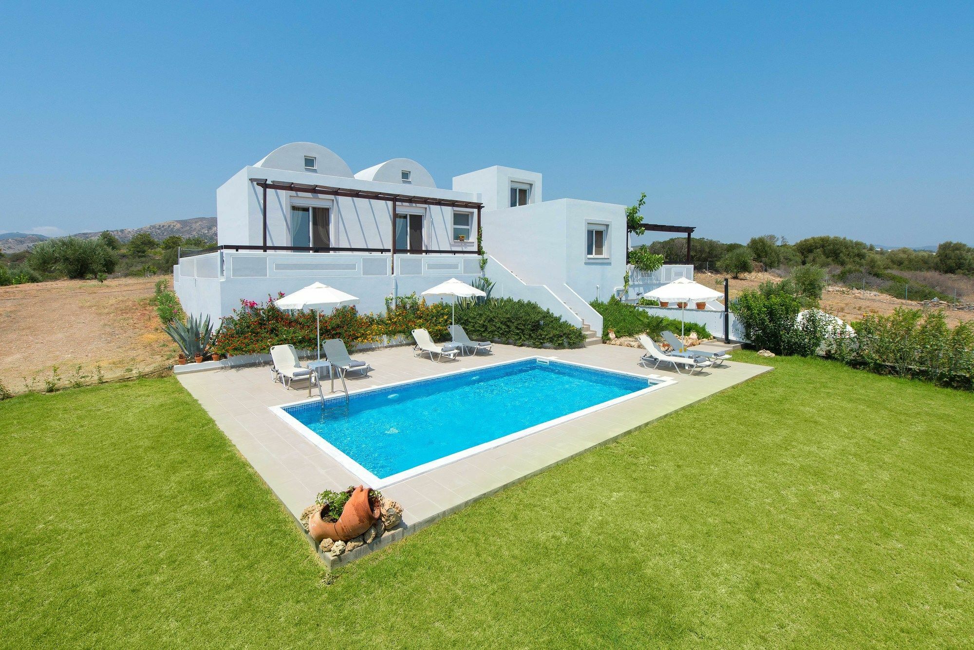 Orianna Sea View Villa Gennadi Buitenkant foto