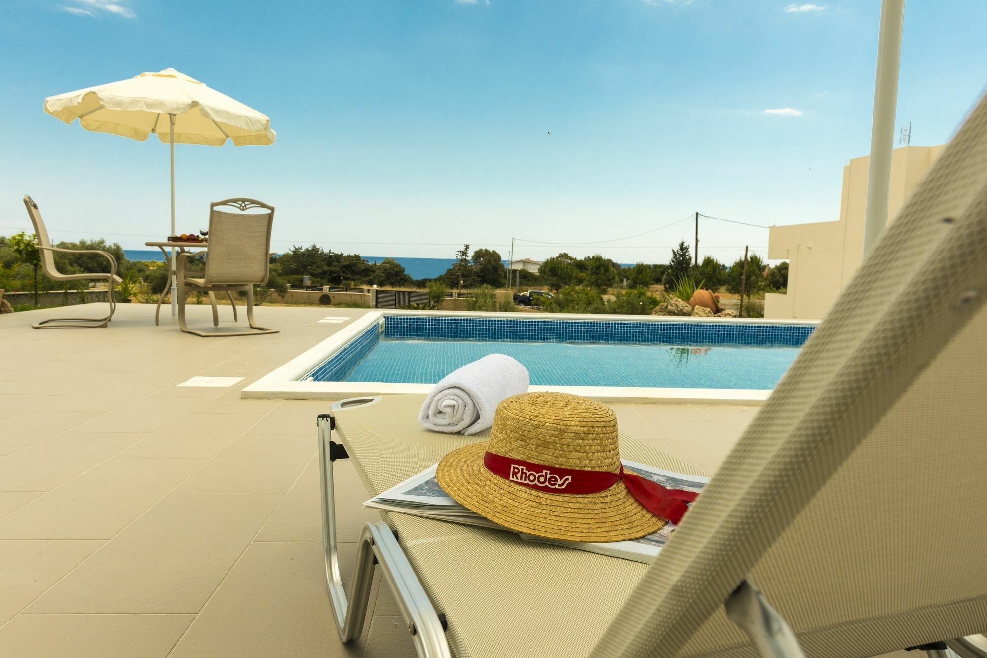 Orianna Sea View Villa Gennadi Buitenkant foto