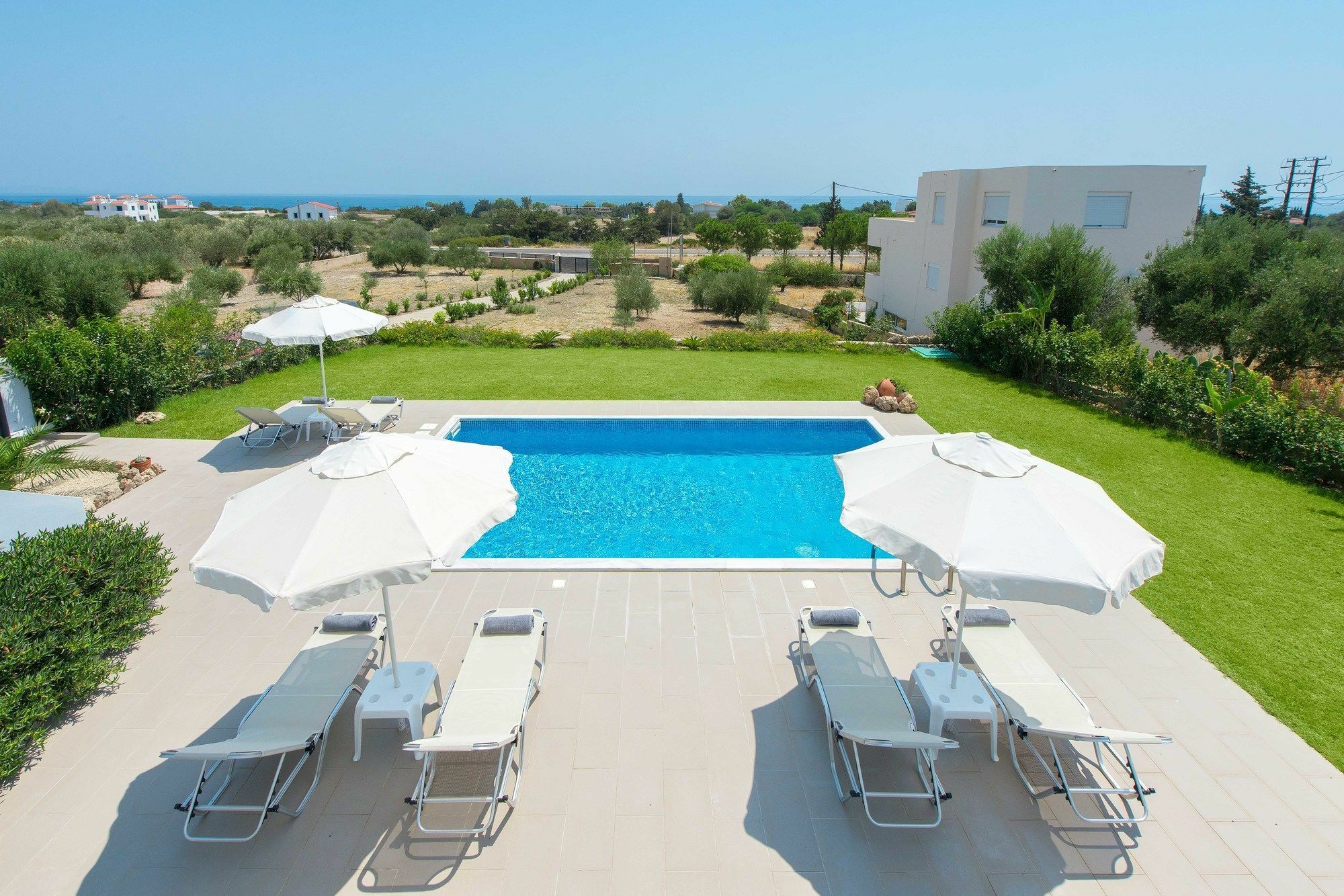 Orianna Sea View Villa Gennadi Buitenkant foto