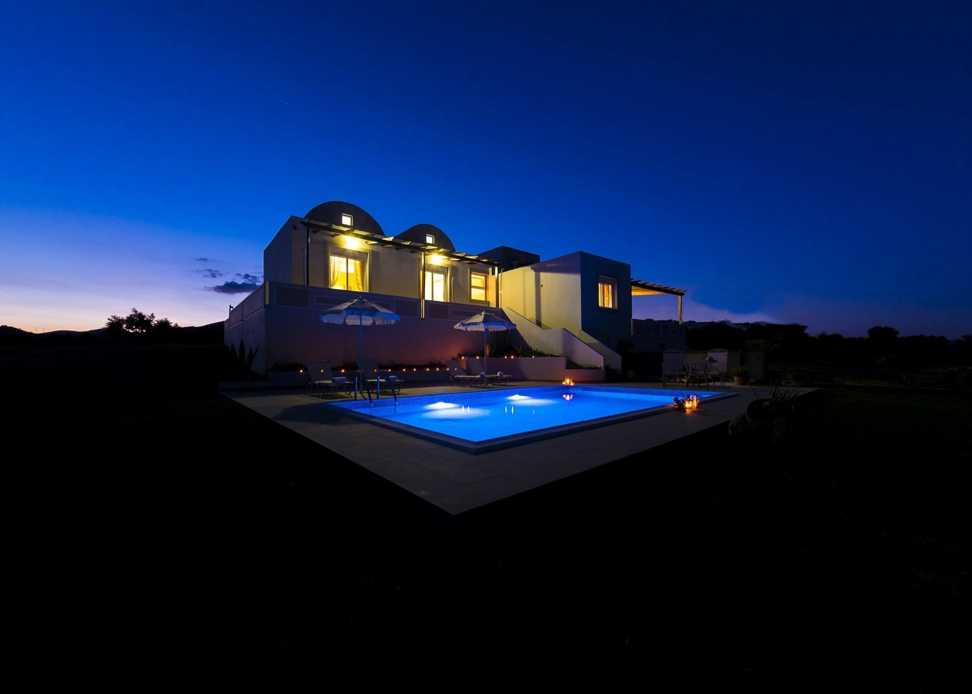 Orianna Sea View Villa Gennadi Buitenkant foto